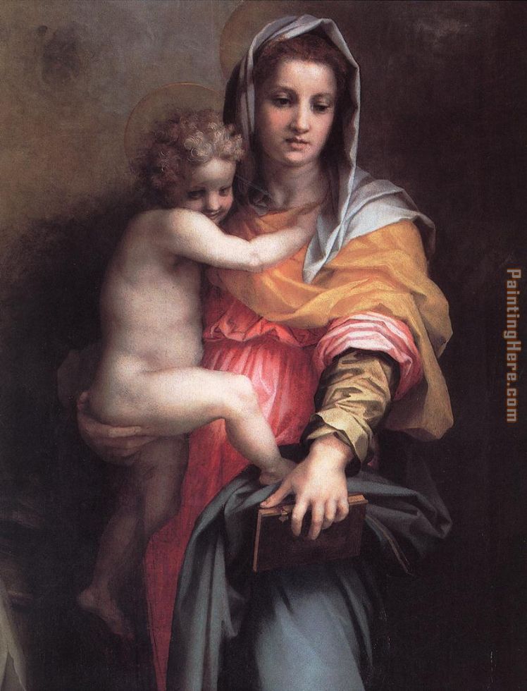 Madonna of the Harpies2 painting - Andrea del Sarto Madonna of the Harpies2 art painting